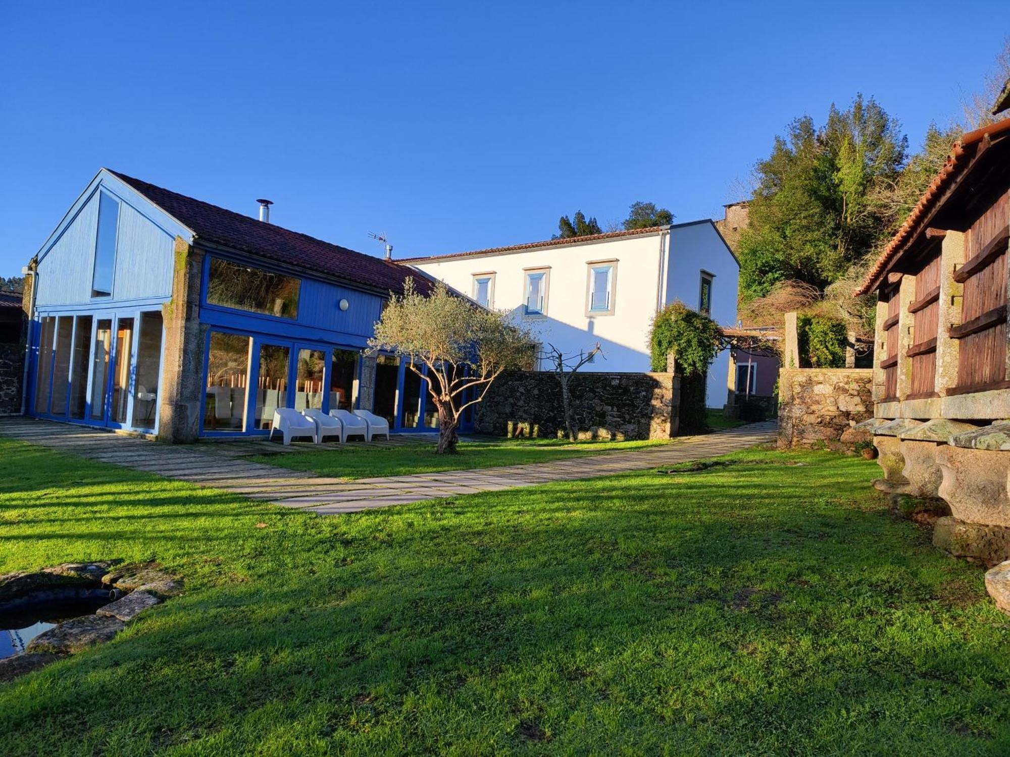 A Ribeira Do Tambre Guest House Troitosende Exterior photo